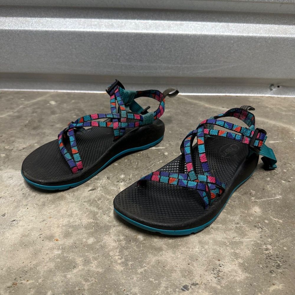 Chaco Sandals Z1 Womens Size 5 Strappy Outdoor Trail Sport Adjustable Multicolor